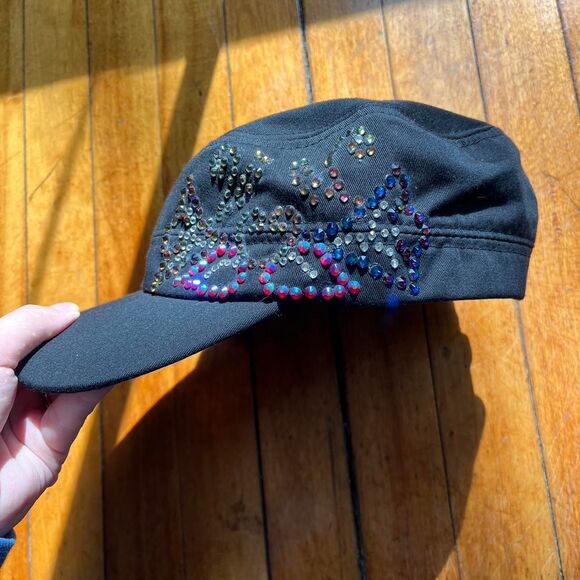 Kbethos Cap Gem Women's Black and Colorful - Picture 5 of 6